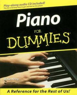 Piano for Dummies by Jon Chappell, Blake Neely and Mark Phillips 1998 