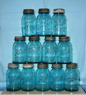 blue ball jar in Jars