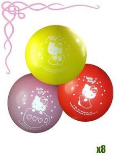 Sanrio Hello Kitty Birthday Party Supply Balloon 8x Imprint Balloons 