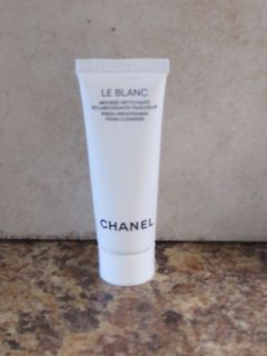 CHANEL LE BLANC Fresh Brightening Foam Cleanser 10 ml .34oz New Free 