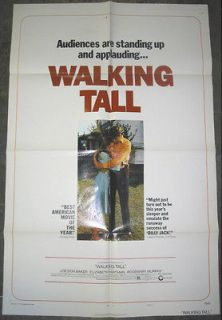 WALKING TALL / ORIGINAL U.S. 1 SHEET MOVIE POSTER ( JOE DON BAKER )