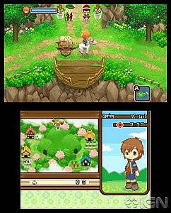 Harvest Moon The Tale of Two Towns Nintendo 3DS, 2011