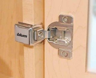 20PCS) 3/8 TO 1 1/2 OVERLAY BLUM CABINET FACE FRAME COMPACT HINGE
