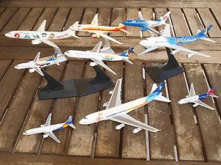 OLYMPIC AIR PLANES 9 MODELS BOEING 747 TORCH RELAY MASCOT 1:250 1:400 