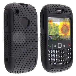   Meshed Hard Skin Case Cover For Blackberry Curve 8520 8530 9300 9330