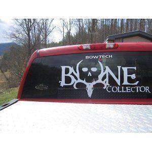 Bone Collector vinyl decal sticker 30x14 Deer Hunting Truck Car Auto