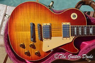 1990 Gibson Pre Historic R9 1959 Les Paul Standard Reissue AAA FLAME w 