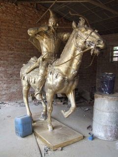 BRONZE CLYDESDALE CARRIAGE HORSE LIFE SIZE STATUE MADE TO ORDER 100 X 