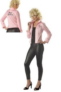 NEW Women Pink Ladies Jacket Official Grease Costume