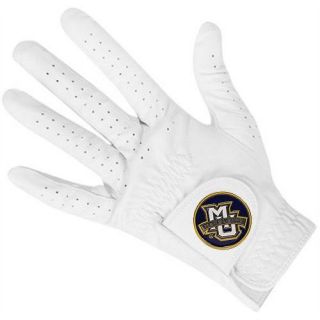 Marquette Golden Eagles Magnetic Marker Golf Glove   White
