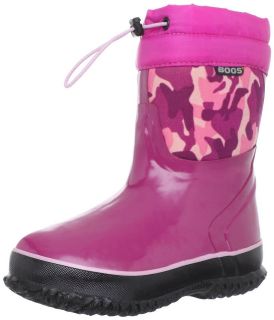 Bogs Girls Mckinley Pink Camo Waterproof Rubber Boot 71183