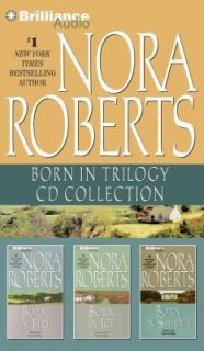 Nora Roberts BORN IN TRILOGY COMPLETE: FIRE + ICE + SHAME CD *NEW 