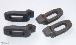 SWAN NECK FACE PLATE CLAMPS FOR BOXFORD LATHE SET OF 4