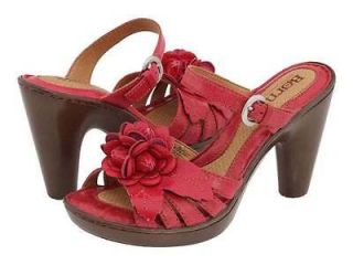 BORN Cornflower Pink Sandals Slides 7 38 FREE ship to US