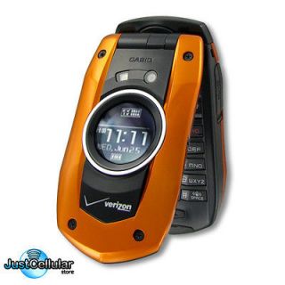 BRAND NEW Casio GzOne Boulder GPS Water Proof Cell Phone No Contract 