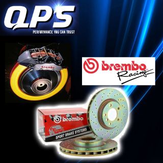 SEAT ALTEA (5P1) 1.9 TDI Rear Brembo Drilled Brake Discs, 03/04 