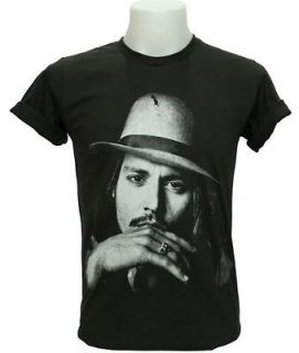 Johnny Depp T Shirt Top American Movie Celeb Film Star Actor Hollywood 