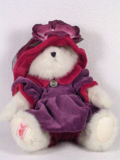 Boyds Bears Plush Ms. Rouge Chapaeu Red Hat Society NEW W/Tags