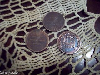 VINTAGE TRIBOROUGH BRIDGE AND TUNNEL AUTHORITY NY CITY TOKEN N/R