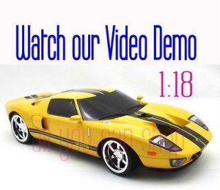Weekly DEALS 1/18 Scale RC Radio Remote Control Ford GT Super Racing 