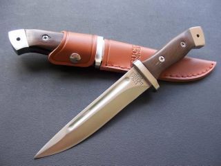 BUCK Camping Hunting Self denfens Straight Fixed Blade Survival Knife 