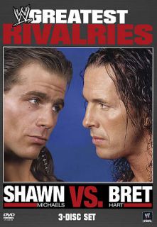   Rivalries Shawn Michaels vs. Bret Hart DVD, 2011, 3 Disc Set