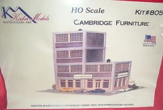 KORBER MODELS~ CAMBRIDGE FURNITURE BUILDING KIT # 805~HO SCALE~SEALED