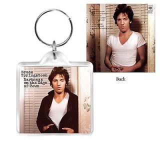 Bruce Springsteen Darkness on Edge Town Promotion Necklace Keychain 