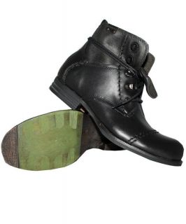BUNKER Tara Tibet Lux Leather Military Boots   2011