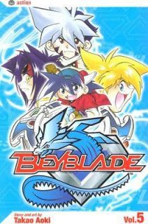 Beyblade Vol. 5 by Takao Aoki and Fred Burke 2005, Paperback