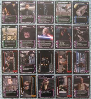 Star Wars TCG Revenge of the Sith Rare Cards Part 1/2 (RotS)