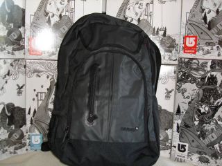 NEW BURTON GRAVIS SURESHOT 21L SCHOOL TRAVEL BACKPACK PACK BLACK OUT