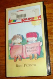 Used Reading Rainbow Episode VHS Best Friends