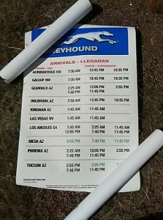 Greyhound Bus Schedule 2008 Flagstaff az