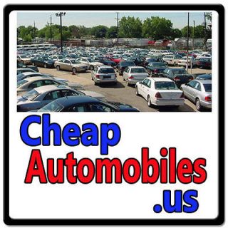 Cheap Automobiles.us ONLINE WEB DOMAIN FOR SALE/USED CAR/AUTO/SALVAGE 