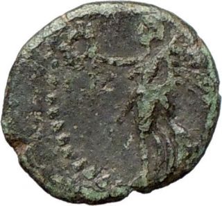   1st CenBC Greek Coin Contemp Augustus Victory over Brutus Roman Coin