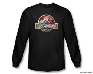 Steven Spielberg Jurassic Park Logo Officially Licensed Long Sleeve 
