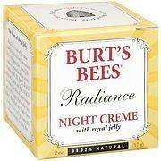 Burts Bees Radiance Night Cream w/ Royal Jelly Natural 2 oz NIB