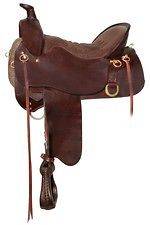 NEW TUCKER #260 HIGH PLAINS SADDLE 16.5 BROWN Wide Smooth