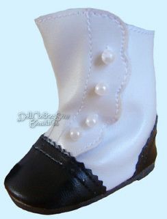 18 Inch Doll Clothes Victorian 2 Tone High Button Boots