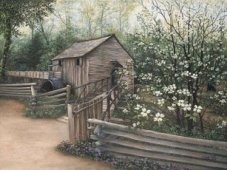 Cable Mill in Spring Glynda Turley 12x16 inch Framed or Unframed 