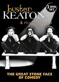Buster Keaton   4 Feature Films DVD, 2008, 2 Disc Set