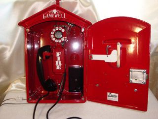 Gamewell Fire Alarm Call Box Telephone Phone Firefighter Police 