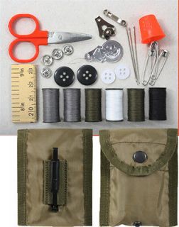 Military GI Style Tactical Repair Sewing Kit