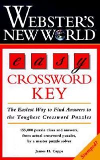 Easy Crossword Key by James H. Capps 1997, Paperback