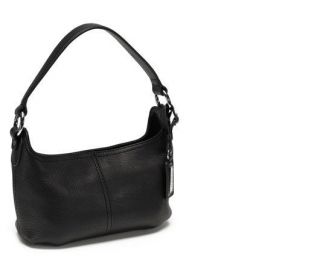 ECCO Womens Karlstadt Baguette Bag Purse Black Leather 9104226 90000