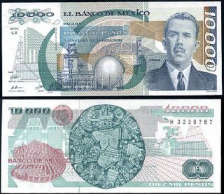 10000 pesos in North & Central America
