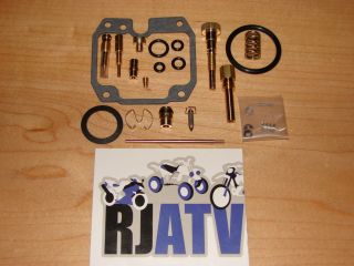 Yamaha Moto 4 YFM200 86 89 Carb Rebuild Kit Repair YFM200DX