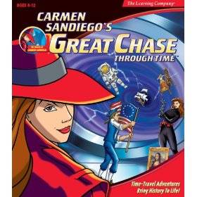 Carmen Sandiegos Great Chase Through Time PC, 1999