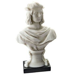 Renaissance Artist Raphael Italian Painter Bonded Marble Gallery Bust 